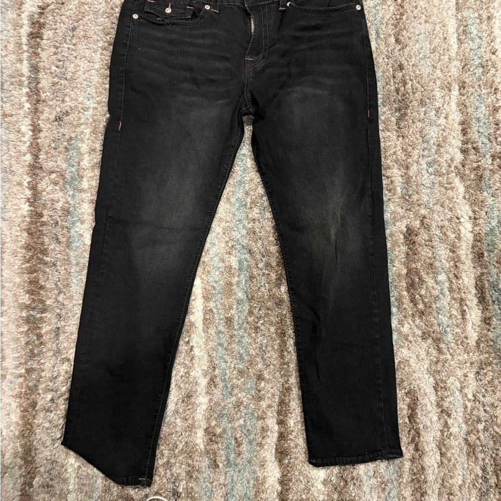 True Religion Black Skinny Jeans